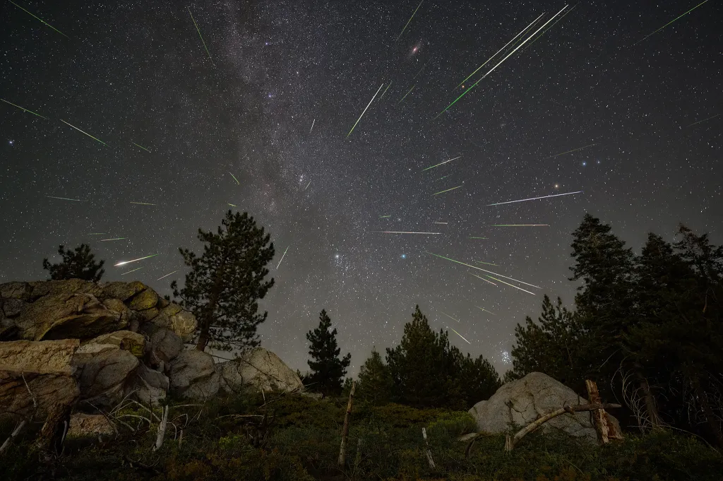 Meteor shower